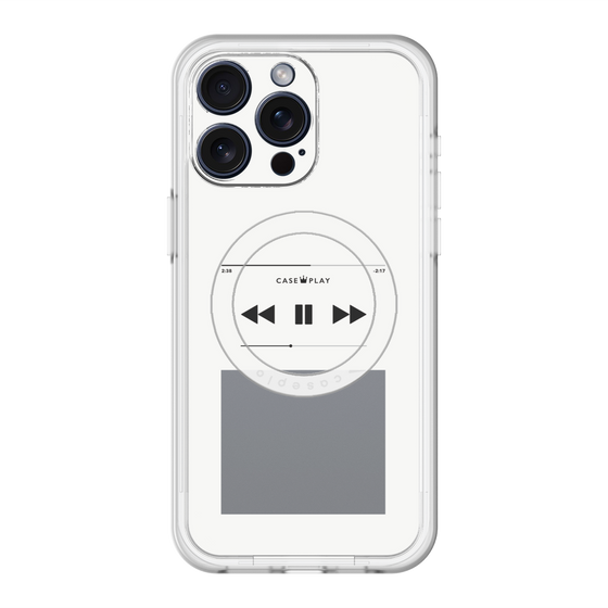 スリムプロテクションプレミアムケース with MagSafe［ Music Player ］