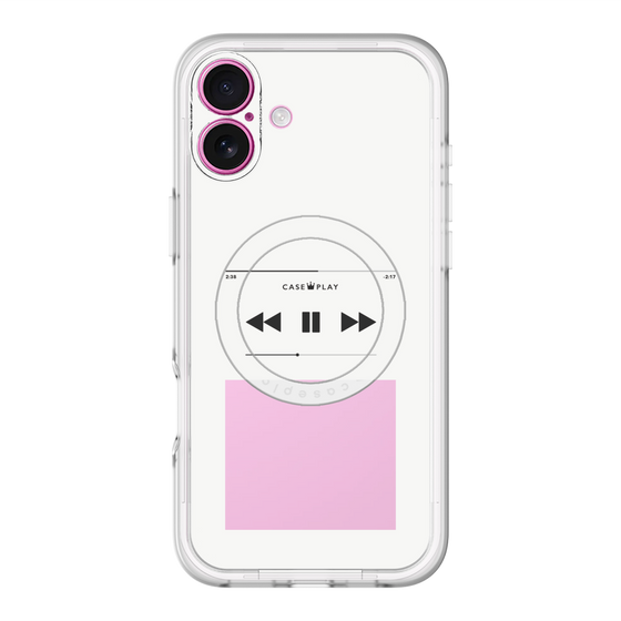 スリムプロテクションプレミアムケース with MagSafe［ Music Player ］