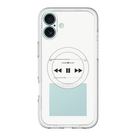 スリムプロテクションプレミアムケース with MagSafe［ Music Player ］