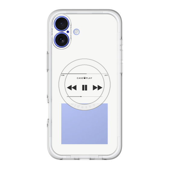 スリムプロテクションプレミアムケース with MagSafe［ Music Player ］
