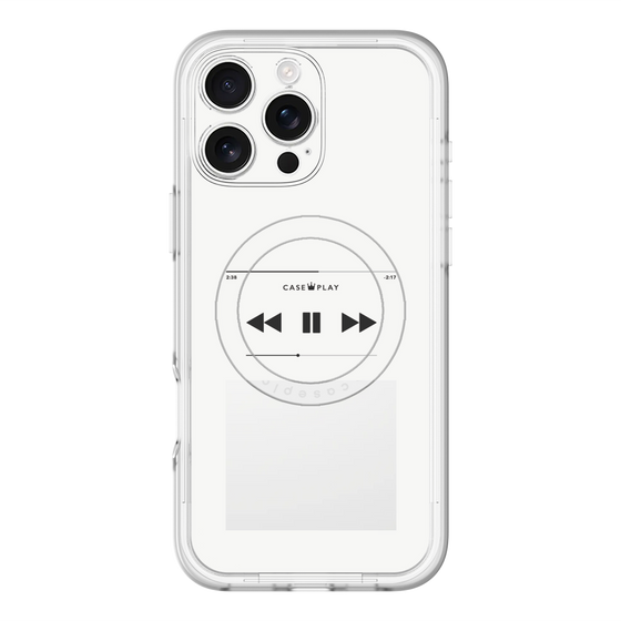 スリムプロテクションプレミアムケース with MagSafe［ Music Player ］