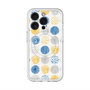スリムプロテクションプレミアムケース with MagSafe［ Nordic Circle - Blue ］