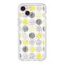スリムプロテクションプレミアムケース with MagSafe［ Nordic Circle - Yellow ］