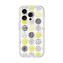 スリムプロテクションプレミアムケース with MagSafe［ Nordic Circle - Yellow ］