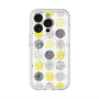 スリムプロテクションプレミアムケース with MagSafe［ Nordic Circle - Yellow ］