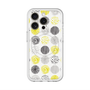 スリムプロテクションプレミアムケース with MagSafe［ Nordic Circle - Yellow ］