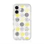 スリムプロテクションプレミアムケース with MagSafe［ Nordic Circle - Yellow ］