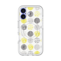 スリムプロテクションプレミアムケース with MagSafe［ Nordic Circle - Yellow ］