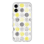 スリムプロテクションプレミアムケース with MagSafe［ Nordic Circle - Yellow ］