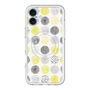 スリムプロテクションプレミアムケース with MagSafe［ Nordic Circle - Yellow ］