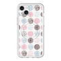 スリムプロテクションプレミアムケース with MagSafe［ Nordic Circle - Pink ］