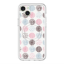 スリムプロテクションプレミアムケース with MagSafe［ Nordic Circle - Pink ］