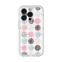 スリムプロテクションプレミアムケース with MagSafe［ Nordic Circle - Pink ］