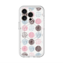 スリムプロテクションプレミアムケース with MagSafe［ Nordic Circle - Pink ］