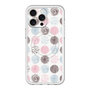 スリムプロテクションプレミアムケース with MagSafe［ Nordic Circle - Pink ］