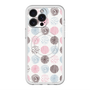 スリムプロテクションプレミアムケース with MagSafe［ Nordic Circle - Pink ］