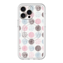 スリムプロテクションプレミアムケース with MagSafe［ Nordic Circle - Pink ］