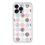 スリムプロテクションプレミアムケース with MagSafe［ Nordic Circle - Pink ］