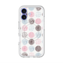 スリムプロテクションプレミアムケース with MagSafe［ Nordic Circle - Pink ］