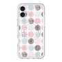 スリムプロテクションプレミアムケース with MagSafe［ Nordic Circle - Pink ］