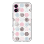 スリムプロテクションプレミアムケース with MagSafe［ Nordic Circle - Pink ］