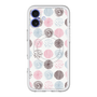 スリムプロテクションプレミアムケース with MagSafe［ Nordic Circle - Pink ］