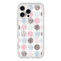 スリムプロテクションプレミアムケース with MagSafe［ Nordic Circle - Pink ］