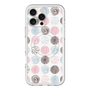 スリムプロテクションプレミアムケース with MagSafe［ Nordic Circle - Pink ］