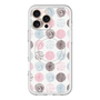 スリムプロテクションプレミアムケース with MagSafe［ Nordic Circle - Pink ］