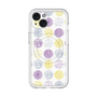 スリムプロテクションプレミアムケース with MagSafe［ Nordic Circle - Purple ］