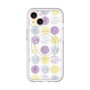 スリムプロテクションプレミアムケース with MagSafe［ Nordic Circle - Purple ］