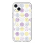 スリムプロテクションプレミアムケース with MagSafe［ Nordic Circle - Purple ］