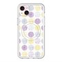 スリムプロテクションプレミアムケース with MagSafe［ Nordic Circle - Purple ］