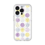スリムプロテクションプレミアムケース with MagSafe［ Nordic Circle - Purple ］
