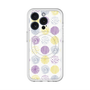 スリムプロテクションプレミアムケース with MagSafe［ Nordic Circle - Purple ］