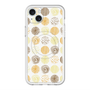 スリムプロテクションプレミアムケース with MagSafe［ Nordic Circle - Orange ］