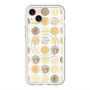 スリムプロテクションプレミアムケース with MagSafe［ Nordic Circle - Orange ］