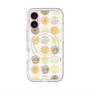 スリムプロテクションプレミアムケース with MagSafe［ Nordic Circle - Orange ］