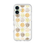 スリムプロテクションプレミアムケース with MagSafe［ Nordic Circle - Orange ］
