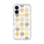 スリムプロテクションプレミアムケース with MagSafe［ Nordic Circle - Orange ］