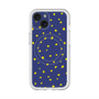 スリムプロテクションプレミアムケース with MagSafe［ Drawing Dot - Navy ］