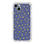 スリムプロテクションプレミアムケース with MagSafe［ Drawing Dot - Navy ］