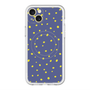 スリムプロテクションプレミアムケース with MagSafe［ Drawing Dot - Navy ］