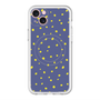 スリムプロテクションプレミアムケース with MagSafe［ Drawing Dot - Navy ］