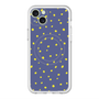 スリムプロテクションプレミアムケース with MagSafe［ Drawing Dot - Navy ］