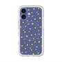 スリムプロテクションプレミアムケース with MagSafe［ Drawing Dot - Navy ］