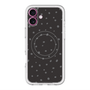 スリムプロテクションプレミアムケース with MagSafe［ Drawing Dot - Black ］