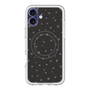 スリムプロテクションプレミアムケース with MagSafe［ Drawing Dot - Black ］