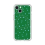 スリムプロテクションプレミアムケース with MagSafe［ Drawing Dot - Green ］