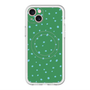 スリムプロテクションプレミアムケース with MagSafe［ Drawing Dot - Green ］